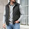 Chal Casual de Hombre 3D Transfronterizo Amazon Otoño/Invierno 2026, Cálido, Grueso, Forrado de Felpa, Chaleco Casual Acolchado