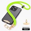Cordão para Celular Pendurado no Pescoço Transversal 8mm Tira Trançada Corda Curta para Pulso Capa de Celular Cadeia de Cordão Atacado Fábrica