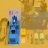 Máquina de Rosquear Elétrica Acessórios para Macho Mandíbulas Ponta Dentes Tubo de Água Quente Cabeça de Tigre Parafuso Rei Rosquear Gantry de Seda Cartão Morsa de Bancada