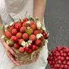 Artefacto Fijador de Lichi Soporte de Plástico Snacks de Frutas Flores Florales Empaque Brochetas de Bambú Material para Ramo DIY Accesorios