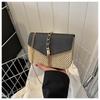 Bolso de Hombro Cruzado Tejido de Paja para Mujer Bolso Tejido Primavera Nuevo Bolso con Borlas Moda Retro Sentido de Alta Gama Bolso Cuadrado Pequeño Explosiones