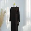 Elegante traje de punto estilo commuter LR1114&LR1115&LR1117