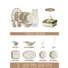 Este conjunto de tigela e prato de cerâmica é um conjunto de presentes particularmente bonito e prático, perfeito para inaugurar casa ou como um presente atencioso