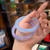 Pulsera de Piedra Ojo de Gato Natural, Pulsera de Piedra Ojo de Gato de Alta Transparencia Hielo, Joyería para Mujer de Moda y Sencilla al por Mayor, Venta Directa del Fabricante