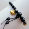 Pulseira de Ébano Pulseira com Contas de Jade em Barra Acessórios para Homens e Mulheres, Fabricante de Contas de Rosário Venda por Atacado Joias Artesanais