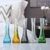 Vaso de Vidro Pequeno Fresco para Cintura Vaso Único Colorido Moderno Moda Mesa de Jantar Hotel Pequenos Vasos Enfeites