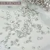 Rhinestones para Uñas K9 Imitación 2*4 Forma Marquesa, Estilo Popular en Línea, Decoraciones de Mariposa Irregulares de Fondo Plano para DIY