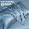 2026 Nuevas Fundas de Almohada de Seda de Hielo para Verano, un Par de Fundas de Almohada Frescas, Fundas de Almohada Pequeñas de Piel de Hielo Refrigerantes para Verano 48cmx74cm