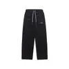 Pantalones Cargo de Pierna Ancha de Verano para Hombre, Ropa Deportiva de Secado Rápido para Hombre, Pantalones Largos de Seda Helada, Pantalones Casuales Sueltos de Pierna Recta Talla Grande Estilo Japonés