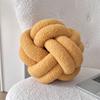 Cojín de Bola Tejida Transfronterizo, Cojín Grande de Dos Hilos de Lana de Cordero, Cojín para Sofá, Cama, Cojín para Sala de Estar, Respaldo de Cama