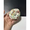 Tela de Microfibra Estampada Elegante de 6.6cm Flor Camelia Flor Pequeña Fragante Joyería Flor para Zapato Broche de Solapa Pinza para el Cabello Broche