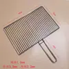 Clipes de Aço Inoxidável de Grau Alimentício Resistentes para Churrasco Clipes Domésticos para Peixe Grelhado na Churrasqueira Clipes para Grelha de Legumes Grelhados Novo Produto