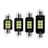 Suministro transfronterizo de nueva lámpara LED de lectura para matrícula de coche, de doble punta, de alta presión y alto brillo, 3030 6Smd 3,1 mm