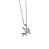 Collar de asta para mujer, cadena simple para clavícula, estilo Mori de estudiante moderno, personalidad coreana fresca, regalo de San Valentín