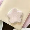 Superventas transfronterizo soporte magnético con airbag en forma de corazón con estampado de lunares de dibujos animados, soporte magnético para teléfono retráctil y plegable