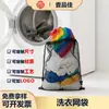 Bolsa de Rede para Armazenamento de Bolas de Tênis, Tênis de Mesa, Golfe, Bolsa de Armazenamento Esportivo, Bolsa de Rede com Cordão, Bolsa de Rede de Poliéster com Cordão