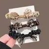 Elástico de Cabelo com Pingente de Cristal, Scrunchie de Luxo Leve para o Dia a Dia, Faixa de Cabelo Versátil e Fashion para Coque, Elástico de Cabelo Estiloso
