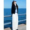 Conjunto de Ropa Estilo Coreano de Principios de Primavera 2026 Moda Elegante Aspecto de Alta Gama, Conjunto de Dos Piezas Superior Muy Hermoso y Único