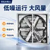 Ventilador de Exaustão Industrial Aço Inoxidável Exaustor Equipamento de Ventilação Potente para Pecuária Ventilador de Pressão Negativa
