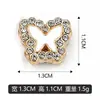Mariposa multicolor con diamantes, se puede combinar, colgantes transfronterizos, dijes, pulseras, collares, accesorios de joyería, DIY, directo del fabricante