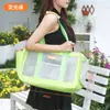 Bolsa Portátil de Mão para Gatos de Estimação, Mochila Respirável de Ombro Único para Animais de Estimação, Confortável para Passeios, Dobrável