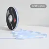 Cinta de Regalo de 2.5cm Lazo Color Sólido Materiales para Decoración de Pasteles Cinta de Flores Cinta de Satén Venta al por Mayor