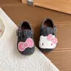 Zapatos Peludos para Niñas 2025 Invierno Nuevos Zapatos Cálidos de Gato Kt para Niñas Birkenstock Los Más Fáciles de Combinar para Niños Zapatos de Algodón Doudou Antideslizantes
