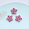 Botões Geométricos Estampados Acessórios para Roupas DIY Decoração de Capa de Celular Coração Maçã Botões Redondos Acessórios Venda por Atacado