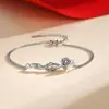 Nova Chegada Pulseira de Casal Bramble Rose para Homens e Mulheres Uma Pulseira de Dia dos Namorados Moda Pulseira de Rosa Pequena e Fresca