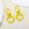 Fivela de Porta Colorida com Chaveiro Pingente de Fivela de Mola Acessórios de Joias DIY Anel Aberto de Conexão Anel de Mola Material