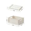 Caja de Libros Plegable Multicapa debajo de la Mesa Estante de Almacenamiento para Snacks Carrito de Almacenamiento con Ruedas de Pie para Dormitorio Estudiantil