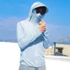 Nova Marca Sem Marca Estilo Japonês Preguiçoso Harajuku Tamanho Grande Seda de Gelo Manga Longa Proteção Solar Roupas Verão Ciclismo Exterior Tendência