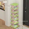 Sapateira Dopamine para Entrada de Casa, Sapateira de Armazenamento de Sapatos Estilosa de Múltiplas Camadas para Interior, Pequena, Estreita, Robusta e Durável