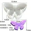 Vela Aromática de Borboleta Molde de Silicone DIY Sabonete Artesanal Difusor de Sabonete Pedra Borboleta Gesso Ornamento Molde de Silicone