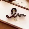 Novo Estilo 2025 Presilha Retro com Laço de Tamanho Médio para Mulheres, Presilha de Tubarão de Alta Qualidade para a Parte de Trás da Cabeça com Pouco Volume de Cabelo, Acessório Popular para Cabelo