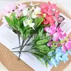 Flores de Lirio Simuladas con un Toque de Alta Gama, Decoración del Hogar Realista, Flores Artificiales para Mesa de Comedor, Dormitorio, Sala de Estar, Ramo al por Mayor