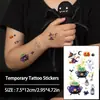 Pegatinas Mágicas Nocturnas con Purpurina Transfronterizas Pegatinas de Tatuaje Coloridas Fiesta Sencillo Seguro Fácil de Limpiar Brazo Estilo Nuevo Personalizado