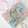 Kit de Ferramentas para Contas Conjunto Misto de Vidro DIY Pulseira de Contas Feita à Mão Colar Decoração de Joias Acessórios Materiais