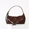 Bolso para Axila de Diseño de Nicho Nuevo, Bolso Tote de Gran Capacidad, Bolso de Hombro y Cruzado de Cuero de Vaca Mate para Viajero
