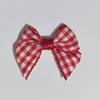 Lazo de cuadros envolvente de cintura accesorios DIY hechos a mano cinta de cuadros accesorios de lazo de Navidad accesorios para ropa