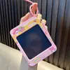 Llavero de pizarra de graffiti, lindo juguete de pizarra para escribir para aliviar el estrés, colgante para bolso, llavero de coche, venta al por mayor de regalos pequeños