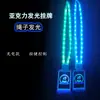 Insignia de Trabajo Luminosa LED Recargable Acrílico Insignia de Identificación de Trabajo Luminosa Barra Cordón con Control Remoto Luz de Colores Personalización