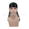 Sombrero Pirata de Seda Imitación Más Vendido de Amazon, Sombrero de Hip-Hop con Cola Larga, Durag Sedoso Sombrero Pirata de Seda Imitación