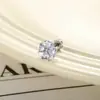 Novo Estilo de Verão Henson Minimalista Zircônia Coração Flor Moda Versátil Exquisito Nicho Piercing de Cartilagem Brinco
