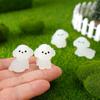 Resina Luminosa Animal Pequeño Cachorro Micro Paisaje Coche Adornos Pequeños Accesorios Decorativos DIY Llavero con