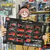 Caja de regalo de coche de aleación para niños, coche de juguete, para niño, traje de coche de ingeniería, modelo de carreras de inercia simulada, bebé seis