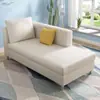 Chaise Longue de Tecido Minimalista Moderno Sofá para Sala de Estar, Apartamento Pequeno, Reclinável Removível e Lavável para Quarto, Chaise Longue de Beleza de Hotel