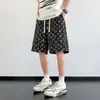 Shorts de Marca de Moda para Hombre de Longitud Media, Deportivos Casuales de Verano Sueltos Estilo Americano Bordados Diseño Ins Versátil Fresco