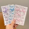 Novo Presente para Crianças: Adesivos de Diamante Borboleta para Decoração de Maquiagem Facial, Autoadesivos, Não Tóxicos, para Meninas e Princesas