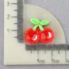 Material de Dibujos Animados DIY Pinza de Pato Pinza de Cereza Hecha a Mano Accesorios de Resina de Una Palabra Accesorios de Pegamento de Crema Accesorios para el Cabello Accesorios para el Peinado